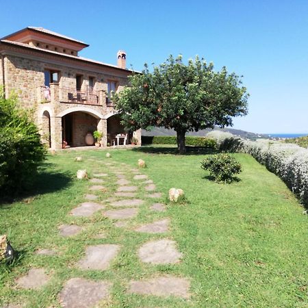 Sulle Onde Della Collina Villa Montecorice Luaran gambar