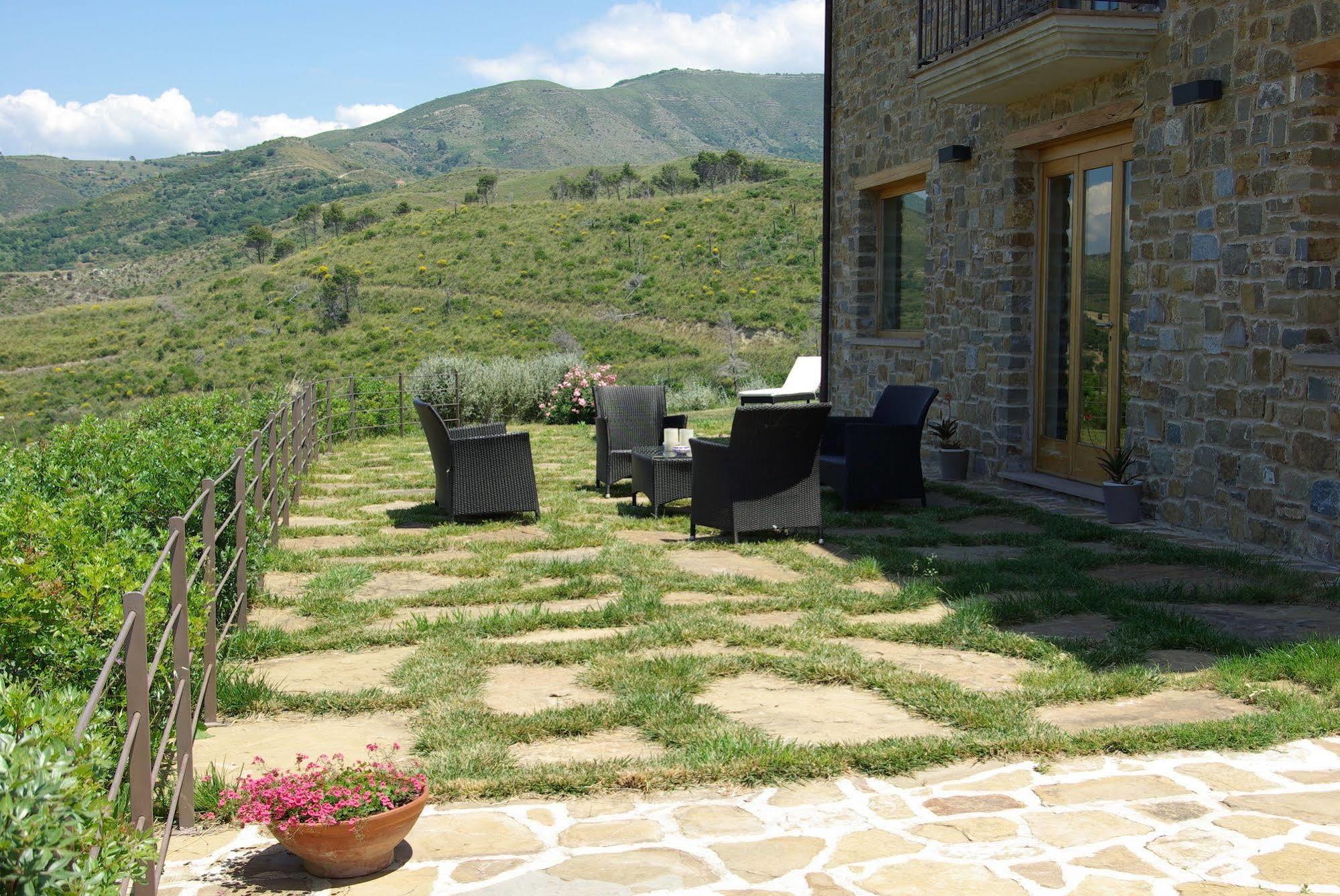 Sulle Onde Della Collina Villa Montecorice Luaran gambar