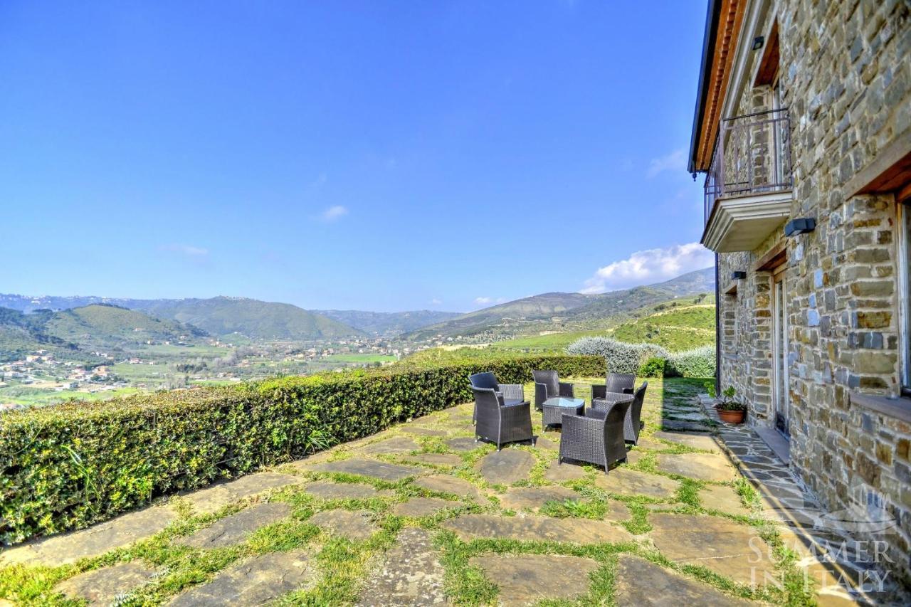 Sulle Onde Della Collina Villa Montecorice Luaran gambar