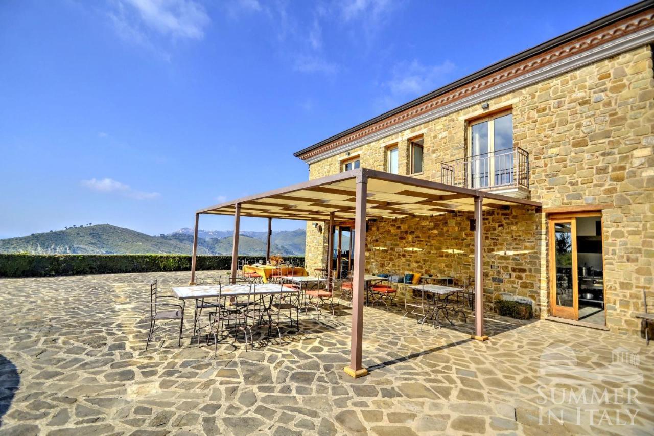 Sulle Onde Della Collina Villa Montecorice Luaran gambar