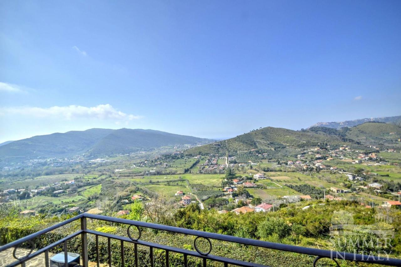 Sulle Onde Della Collina Villa Montecorice Luaran gambar